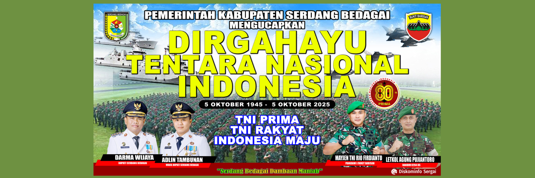 Banner slide