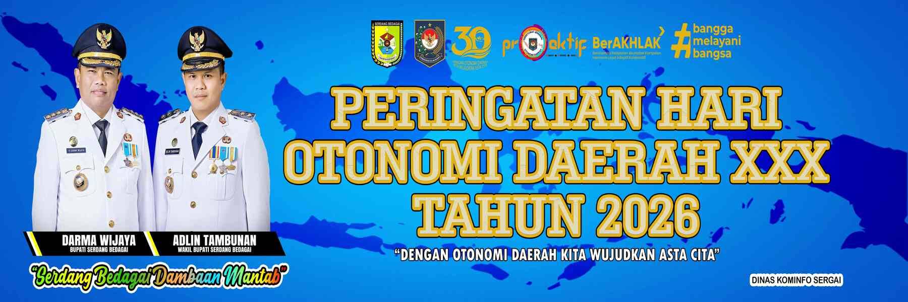Banner slide