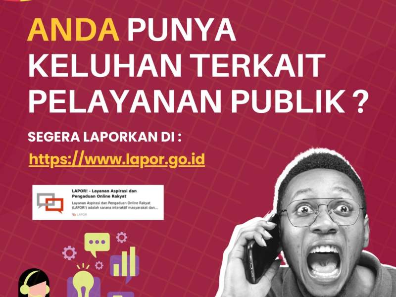 Keluahan terkait pelayanan publik